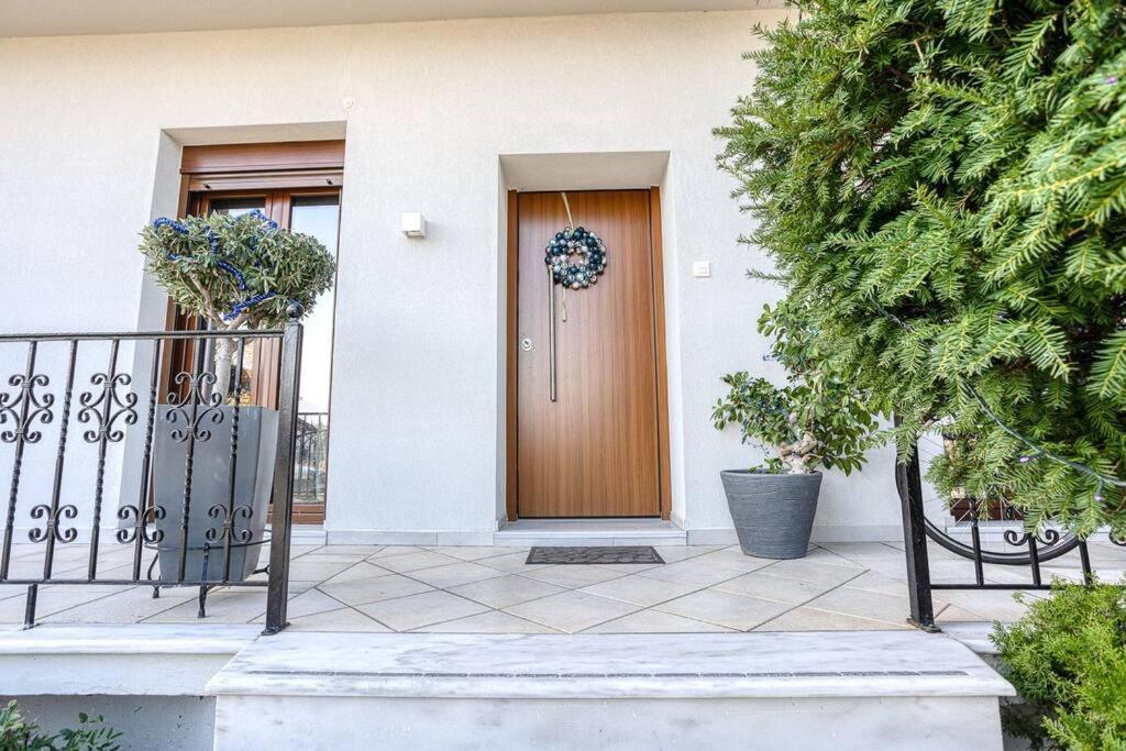 Villa Luminous Luxury House Pýli Exterior foto